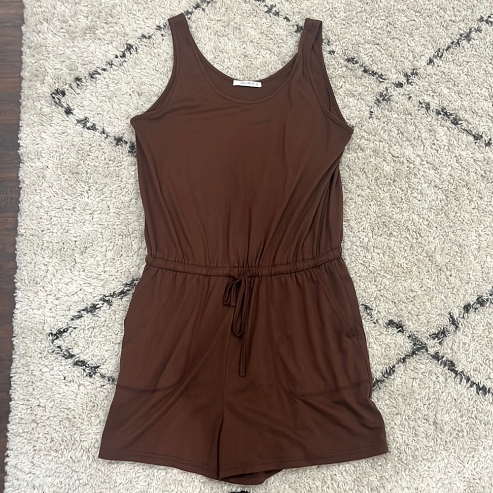 Brown Romper